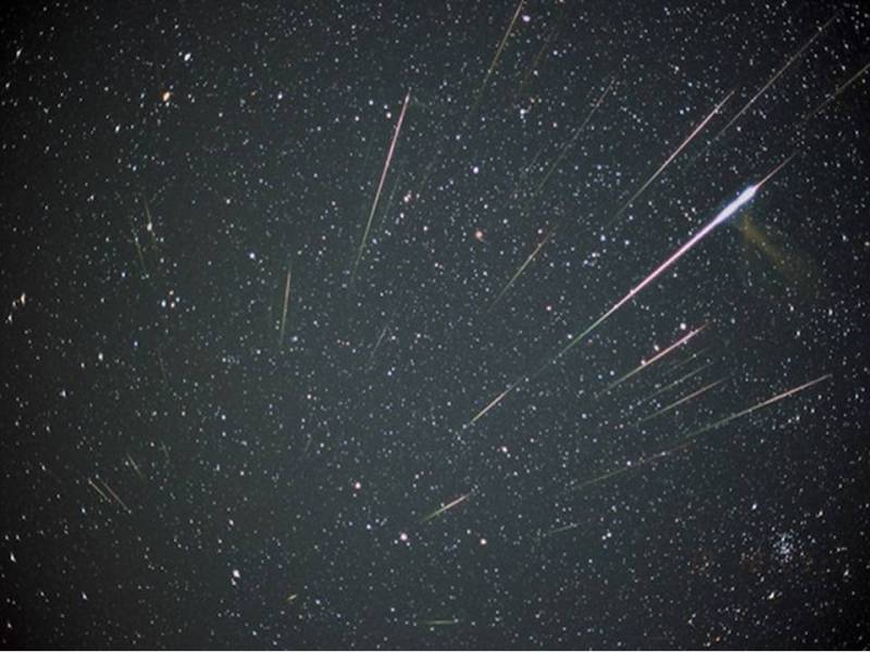 Lluvia de meteoros Eta acuáridas: los escombros del Halley