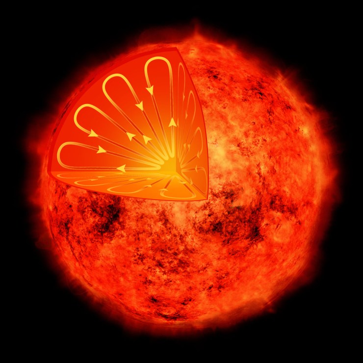 A low-mass red dwarf star about 31 light years away from Earth.