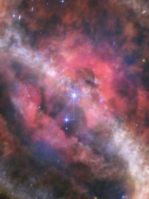 El Webb revela la belleza turbulenta de NGC 1514