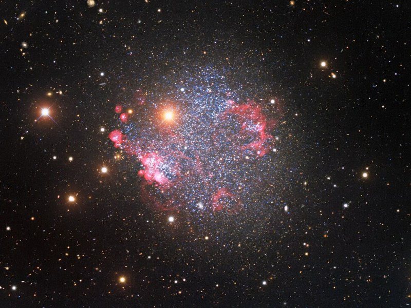 El Webb descubre una «receta imposible» de polvo cósmico en una galaxia vecina