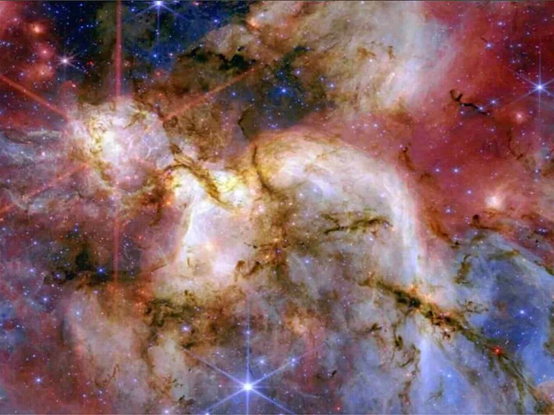 Hambre y frenesí en una fábrica de estrellas masivas